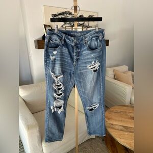 American Eagle TomGirl Jeans, 14, GUC